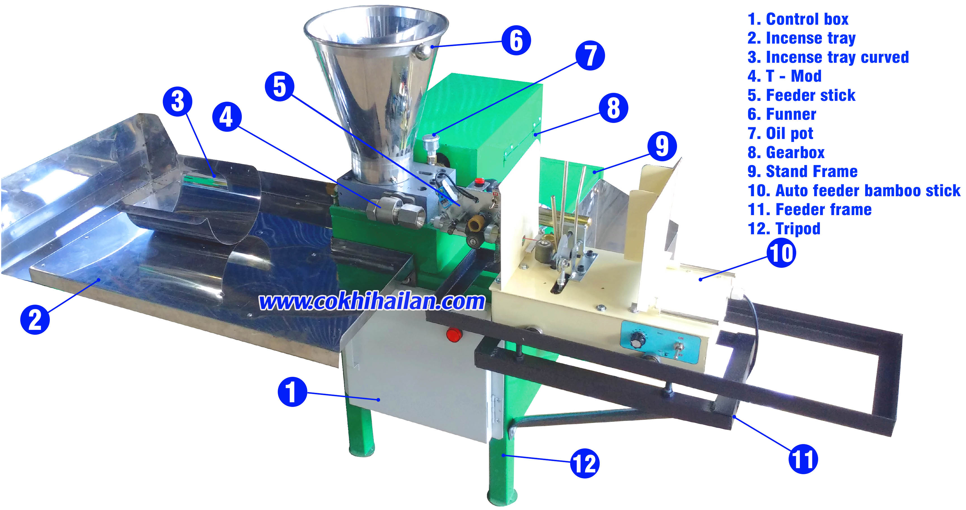 Incense making machine Hai lan